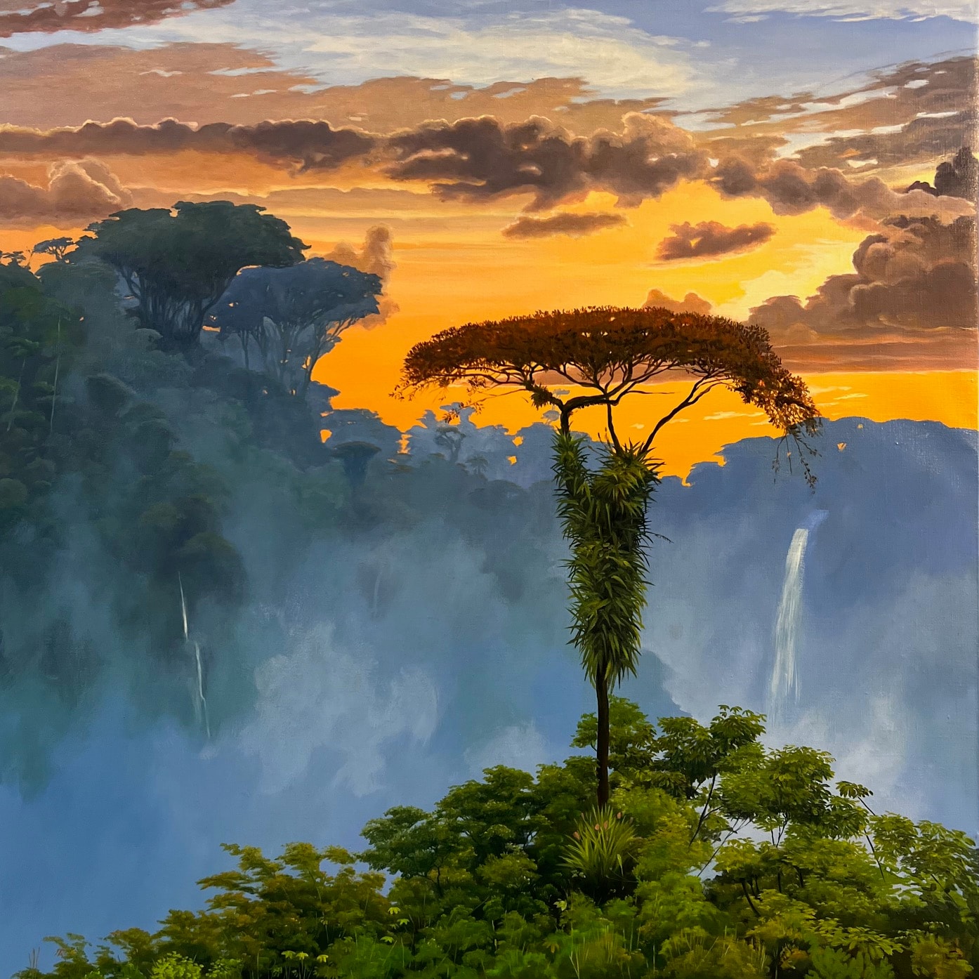 Luz Sobre el Agua — Oil on canvas, placeholder for Cavelier Arte artwork